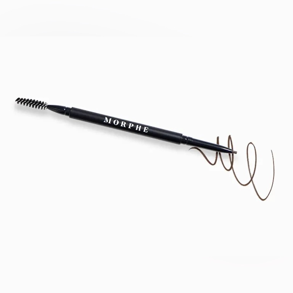 NIB Morphe Dual-Ended Brow Pencil in chocolate mousse